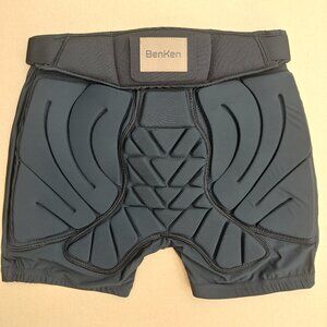 4/$20 BenKen Black Padded Bike Athletic Shorts Men's XXL